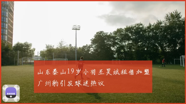 山东泰山19岁小将王昊斌租借加盟广州豹引发球迷热议